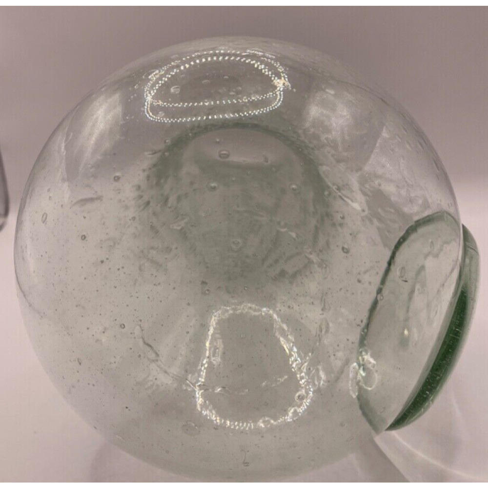 Handblown La Verrerie de Biot Arlequin France Bubbles Art Glass Signed - Picture 7 of 8